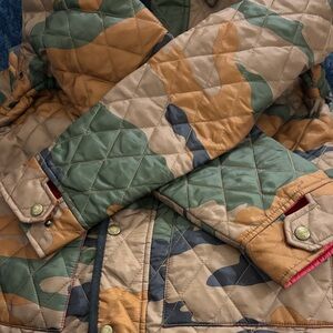 Camouflage Quilted Jacket
